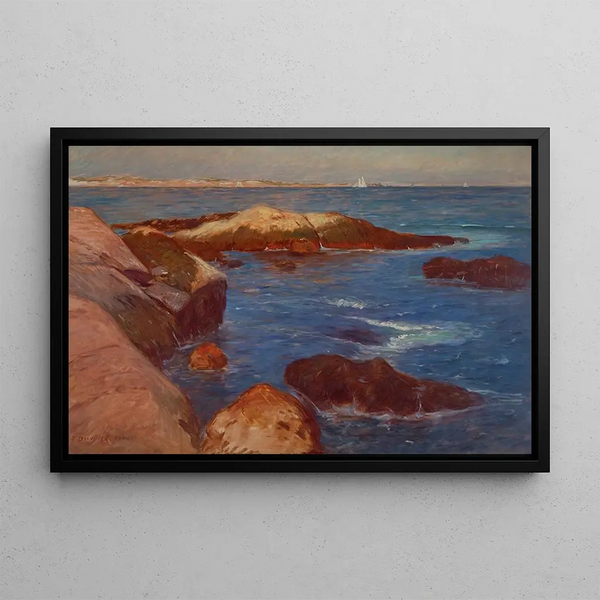 Meeres-Gemälde - Frank Duveneck — gerahmtes Bild an der Wand