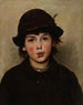 Jungen pfeifen - Frank Duveneck — Ansicht des Kunstwerks