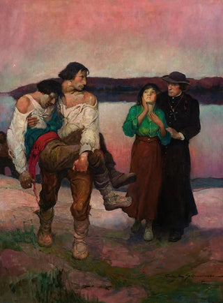 Frank Earle Schoonover - Wounded Lover.webp