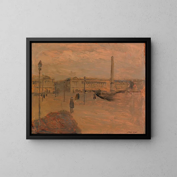 La Concorde - Frank Edwin Scott — gerahmtes Bild an der Wand