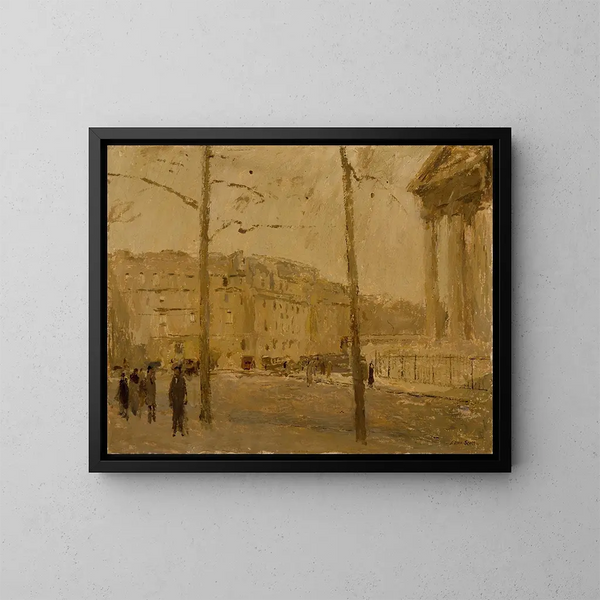 La Madeleine à l'aube - Frank Edwin Scott — gerahmtes Bild an der Wand