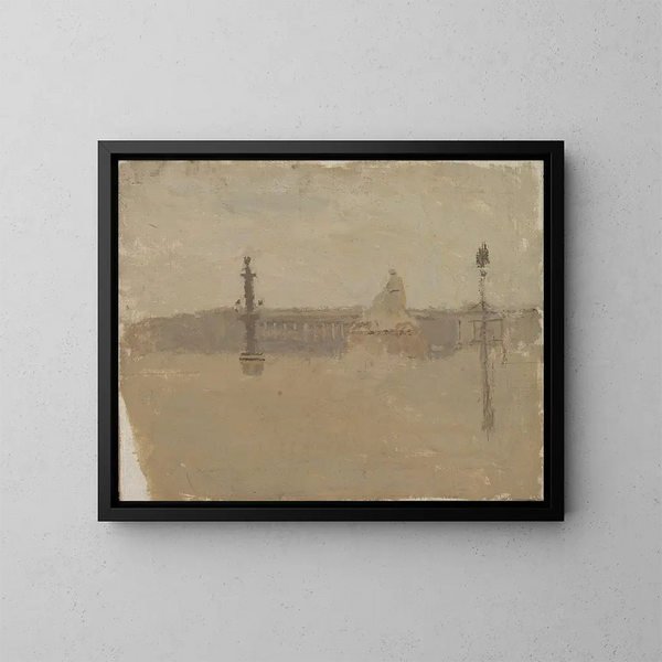 Place de la Concorde n° V - Frank Edwin Scott — gerahmtes Bild an der Wand