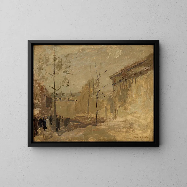 Place de la Madeleine n° II - Frank Edwin Scott — gerahmtes Bild an der Wand