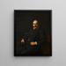 Portrait de Pierpont Morgan - Frank Holl — gerahmtes Bild an der Wand