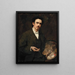 Portrait von Sir James Jebusa Shannon - Frank Markham Skipworth — gerahmtes Bild an der Wand