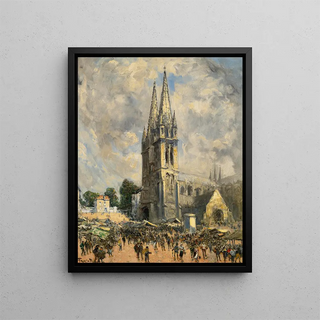 Frank Myers Boggs - Eglise En Normandie.webp