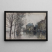 Le Quai Malaquais - Frank Myers Boggs — gerahmtes Bild an der Wand