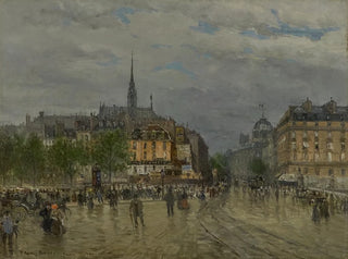 Vue de Paris - Frank Myers Boggs — Ansicht des Kunstwerks