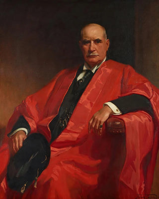 Frank Owen Salisbury - Portrait of J P Morgan Jr 18671943 in a Cambridge Robe.webp