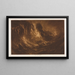 Der verlorene Seemann - Frank Short — gerahmtes Bild an der Wand