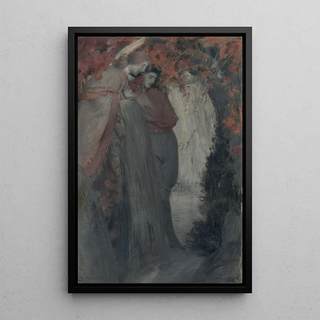 Frank Vincent DuMond - Man and Woman Standing.webp