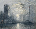 Eine Fluss im Mondschein - Frank William Boggs — Ansicht des Kunstwerks