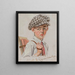 Détester l'école - Frank Xavier Leyendecker — gerahmtes Bild an der Wand