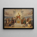 Der Triumph der Stadt Paris - François-Édouard Picot — gerahmtes Bild an der Wand