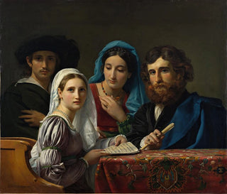 Musikszene - François-Joseph Navez — Ansicht des Kunstwerks