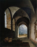 Lichteffekt in den Ruinen - François-Marius Granet — Ansicht des Kunstwerks