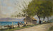 Route am Seeufer bei Tourronde am Genfersee - François Bocion — Ansicht des Kunstwerks