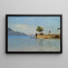 Le Quai à Territet - François Bocion — gerahmtes Bild an der Wand