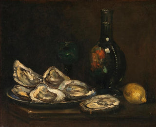 Stillleben mit Austern - François Bonvin — Ansicht des Kunstwerks