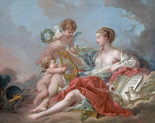 Allegorie der Musik - François Boucher — Ansicht des Kunstwerks