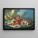 Arion auf dem Delfin - François Boucher — gerahmtes Bild an der Wand