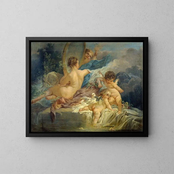 La Toilette de Vénus - François Boucher — gerahmtes Bild an der Wand