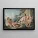 Musik und Tanz - François Boucher — gerahmtes Bild an der Wand