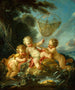Putti en pêcheur - François Boucher — Ansicht des Kunstwerks