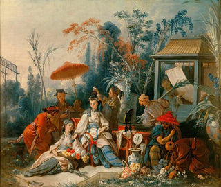 Der chinesische Garten - François Boucher — Ansicht des Kunstwerks