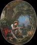 L'envoi du messager - François Boucher — Ansicht des Kunstwerks