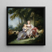 La lettre d'amour - François Boucher — gerahmtes Bild an der Wand