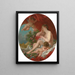 Der Schlaf der Venus - François Boucher — gerahmtes Bild an der Wand
