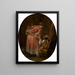 L Kinder verwöhnt - François Boucher — gerahmtes Bild an der Wand
