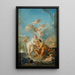 Venus und Vulkan - François Boucher — gerahmtes Bild an der Wand