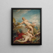 Venus entdeckt Adonis tot - François Boucher — gerahmtes Bild an der Wand