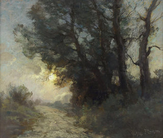 Route unter dem Mond - François Cachoud — Ansicht des Kunstwerks