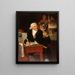 Portrait d'Antoine Parmentier 1737-1813 Agrarwissenschaftler und Philanthrop - François Dumont — gerahmtes Bild an der Wand