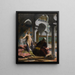 La nouvelle fille du harem - François Édouard Zier — gerahmtes Bild an der Wand