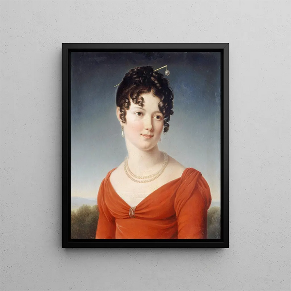 Franois Grard - Bust Portrait Of AlexandrineAnne De La Pallu Marquise De Flers 17861832.webp