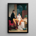 Moritz Christian Reichsgraf von Fries mit seiner Frau Maria Theresia Josepha und ihrem Sohn Moritz 1805 - François Gérard — gerahmtes Bild an der Wand