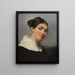 Portrait von Julie Duvidal de Montferrier - François Gérard — gerahmtes Bild an der Wand