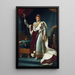 Portrait des Kaisers Napoleon I. - François Gérard — gerahmtes Bild an der Wand
