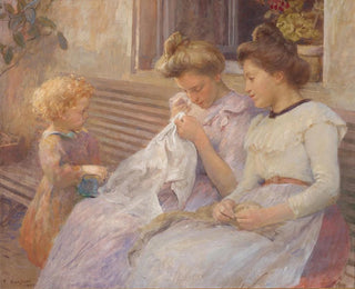 Les Jeunes Couturières - François Guiguet — Ansicht des Kunstwerks