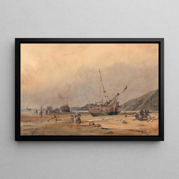 Franois Louis Thomas Francia - Calais Sands.webp