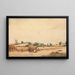 Moisson - François Louis Thomas Francia — gerahmtes Bild an der Wand