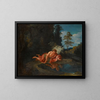 Narzisse - François Marot — gerahmtes Bild an der Wand