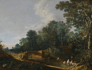 Landschaft mit der Toilette der Venus - François van Knibbergen — Ansicht des Kunstwerks