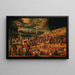 Die Kreuzigung am Kalvarienberg - Frans Francken der Ältere — gerahmtes Bild an der Wand