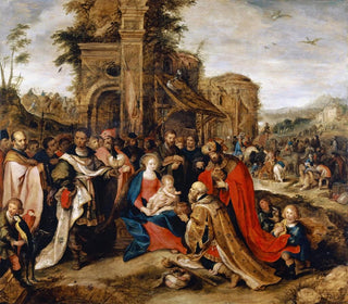 L'Adoration des Mages - Frans Francken der Jüngere — Ansicht des Kunstwerks