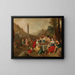 Die Tanz um das goldene Kalb - Frans Francken der Jüngere — gerahmtes Bild an der Wand